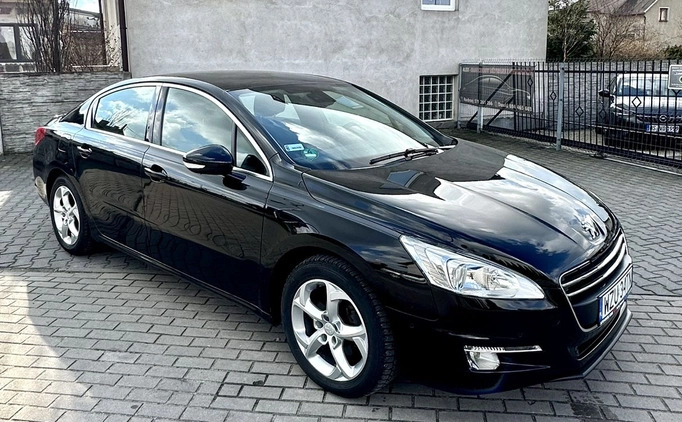 Peugeot 508 cena 27900 przebieg: 170000, rok produkcji 2012 z Cybinka małe 106